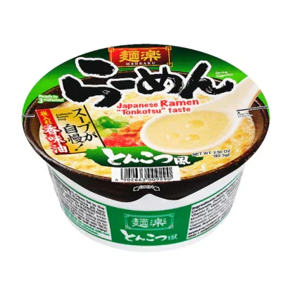 Image of Hikari Menraku Japanische Tonkotsu Ramen Cup 82.3g