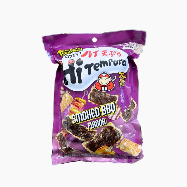 Image of TAOKAENOI HiTempura Seaweed Snack Smoked BBQ Flavor 40g