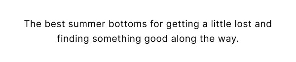 Shop Bottoms