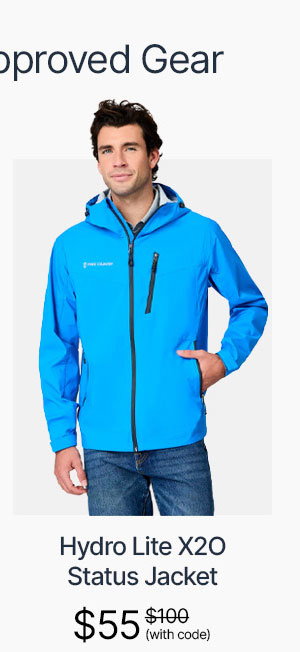 men's hydro lite x2o status jacket