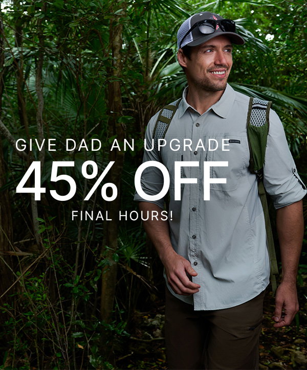 last day for 45% off - shop now