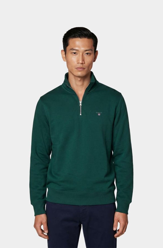 Gant-Halfzip-Groen
