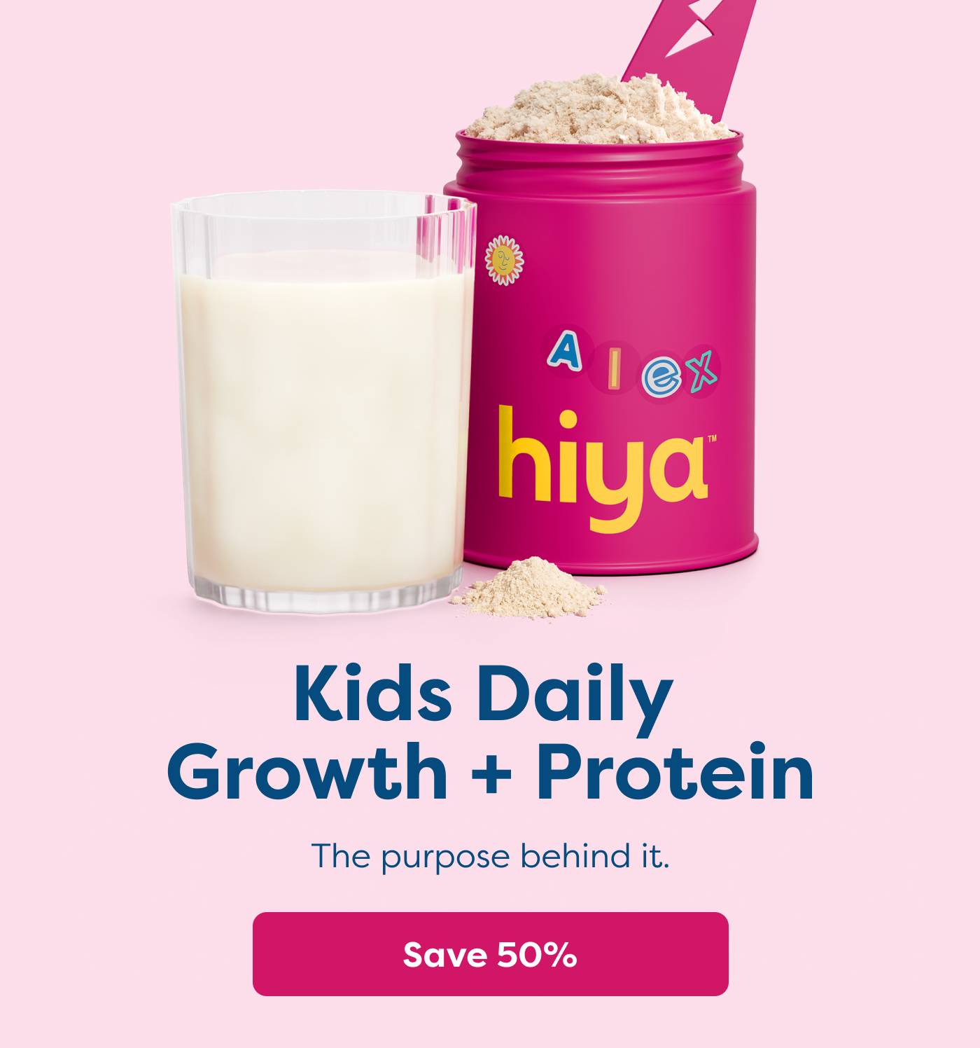 Kids Daily Growth + Protein | The purpose behind it. | Save 50%