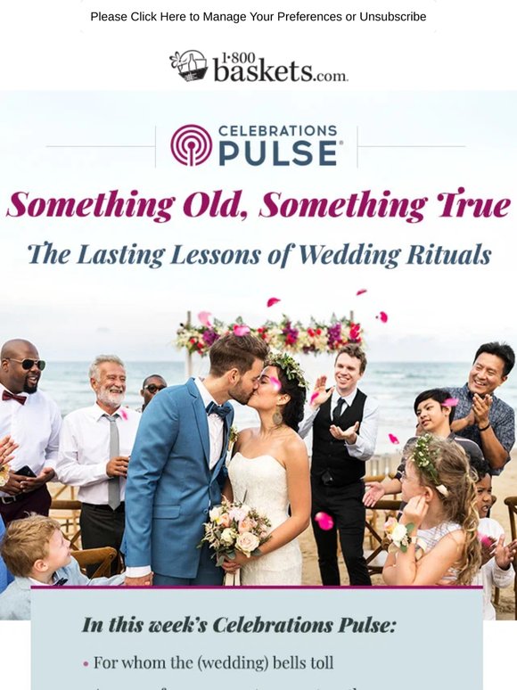 There's More to a Wedding Than “I Do”