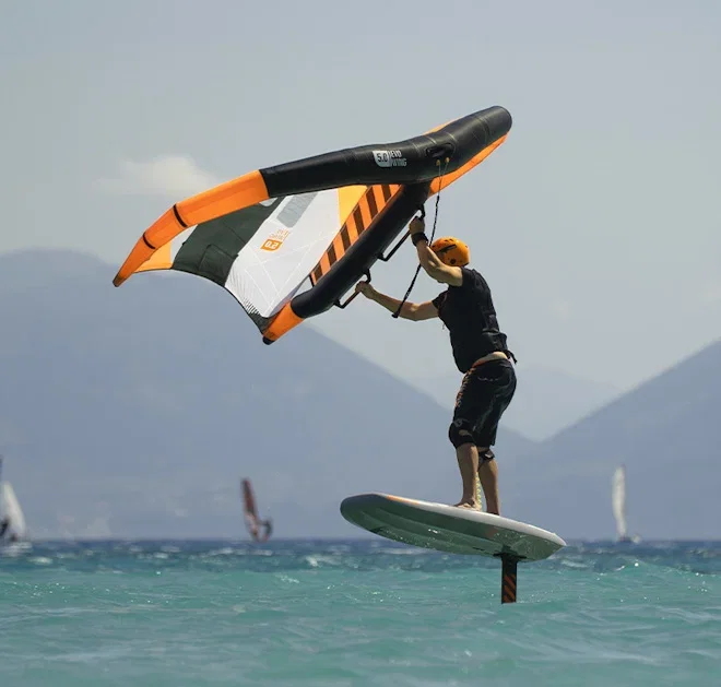 Wing foiling