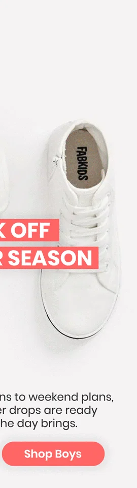 Kick Off Sneaker Season: Shop Boys' Sneakers