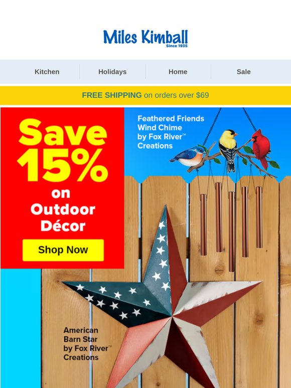 Make the Most of Summer—Save 15%
