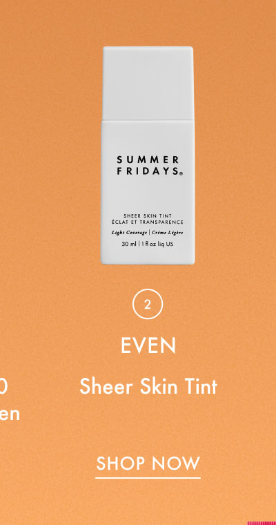 Sheer Skin Tint - Shop Now