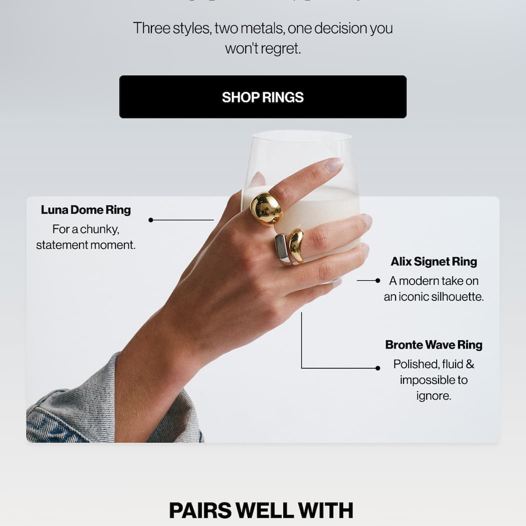 Wrapped around your finger | Shop Rings