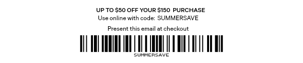 Scan this barcode to redeem the offer.