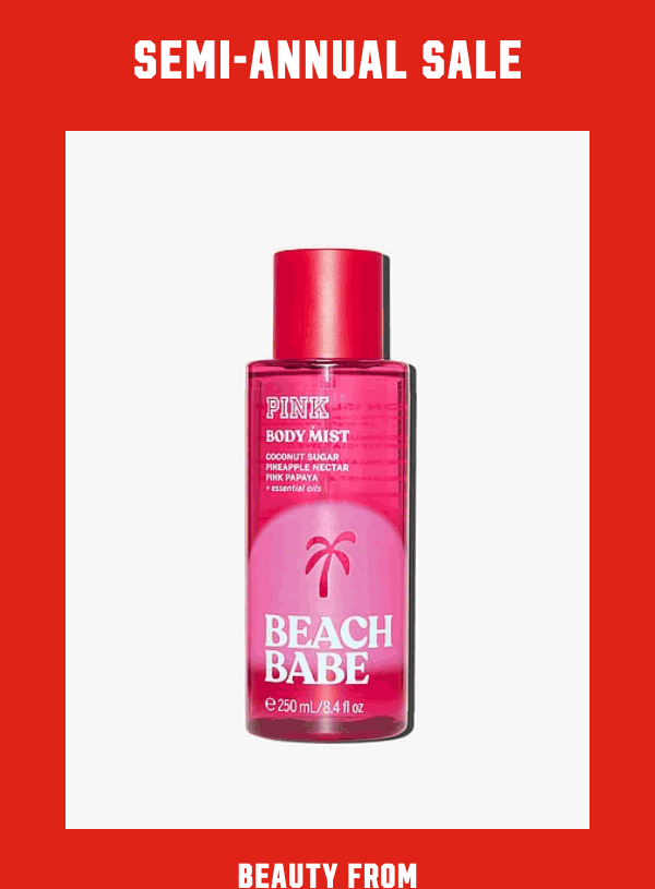 [Semi-Annual Sale Lockup]     Beauty from $5.99.    While quantities last.    Shop Now >