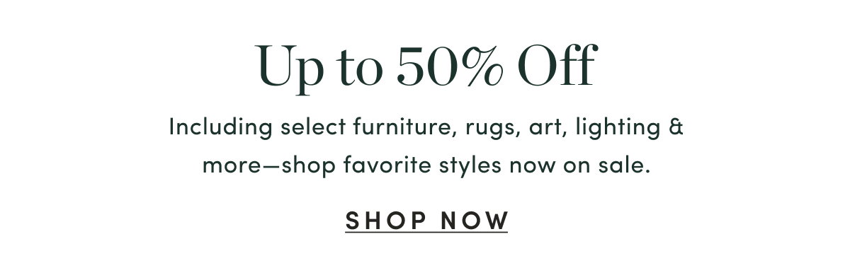 Up to 50% Off