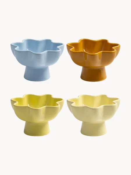 Handgemaakte kleine schalen, 4-delig