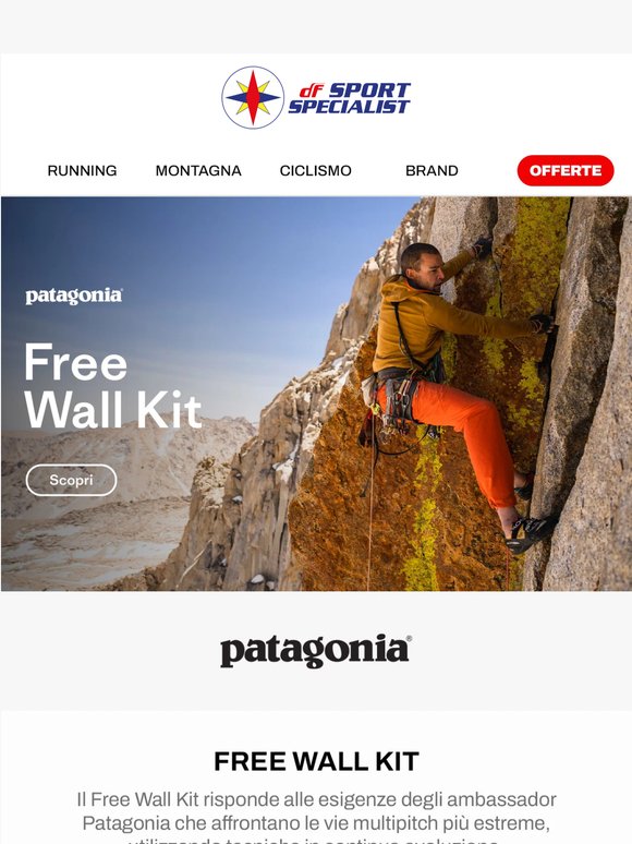 Scopri Patagonia Free Wall Kit 🧗