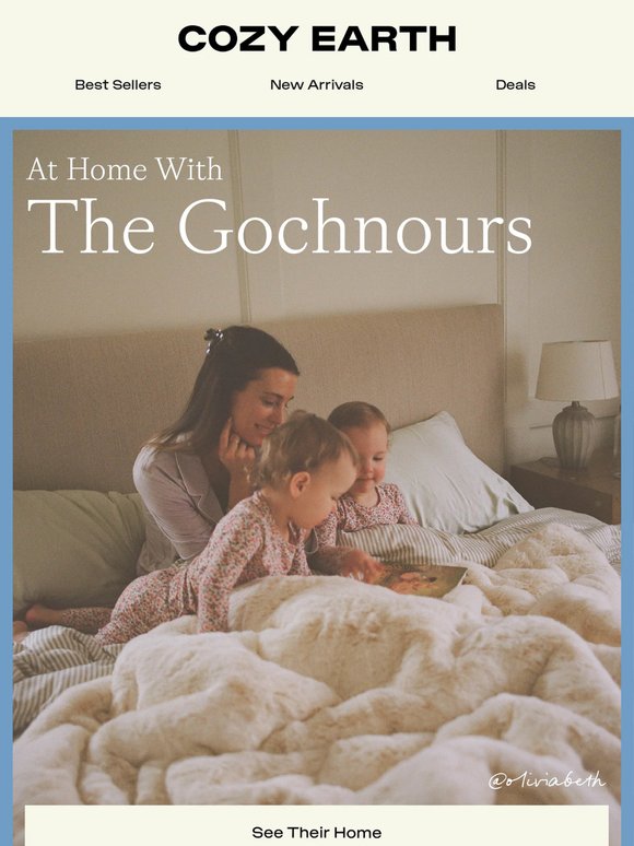 At Home w/ The Gochnour Family 🤍