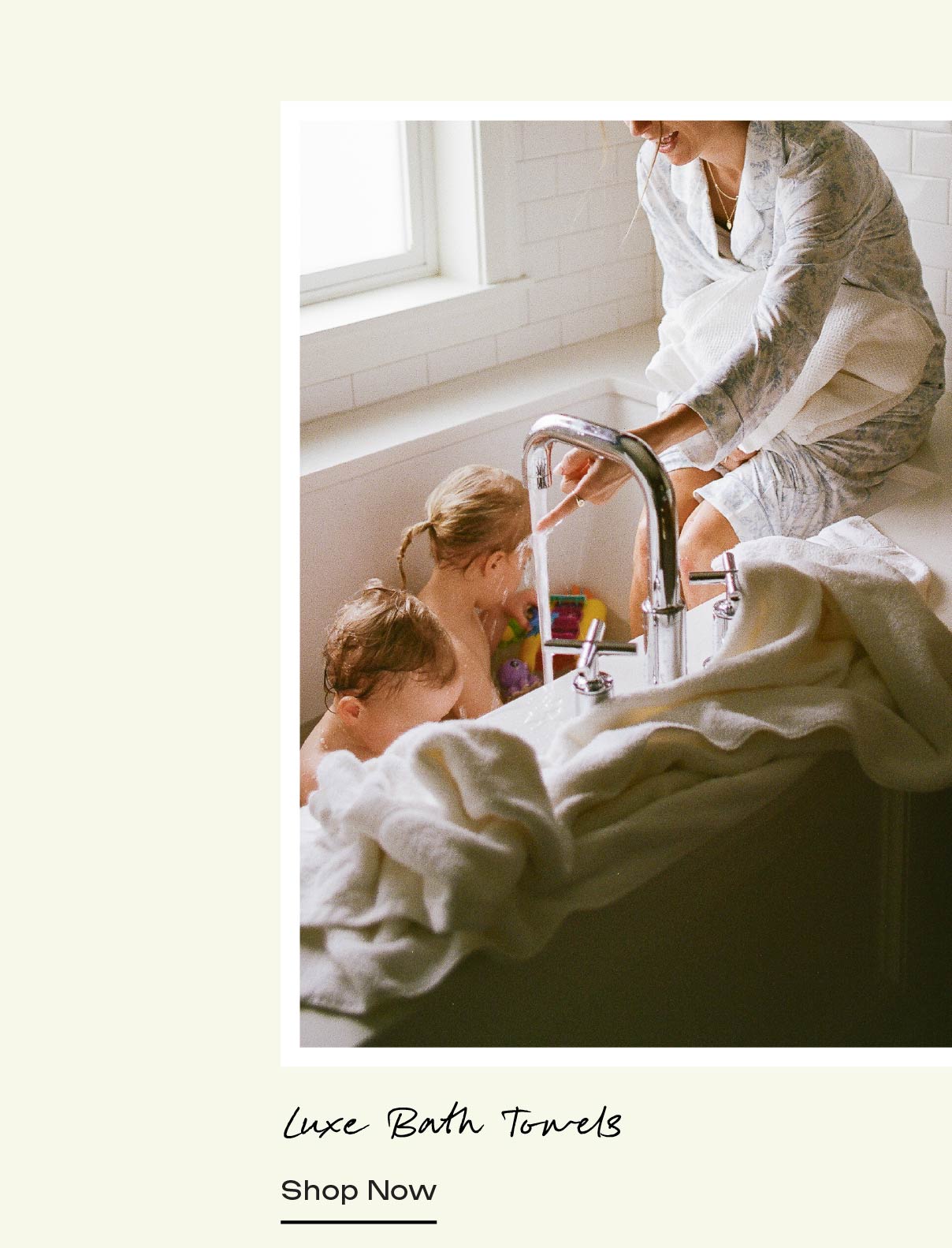 LUXE BATH TOWELS