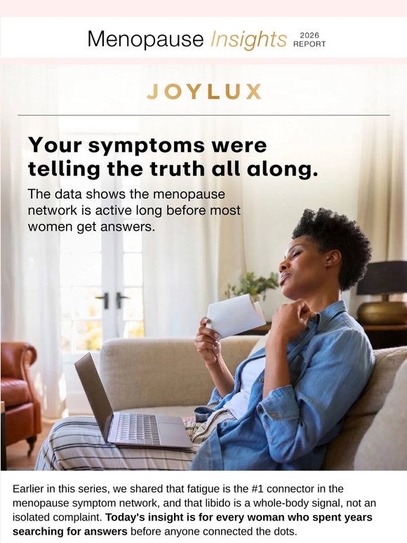 Your body knew before your doctor did.