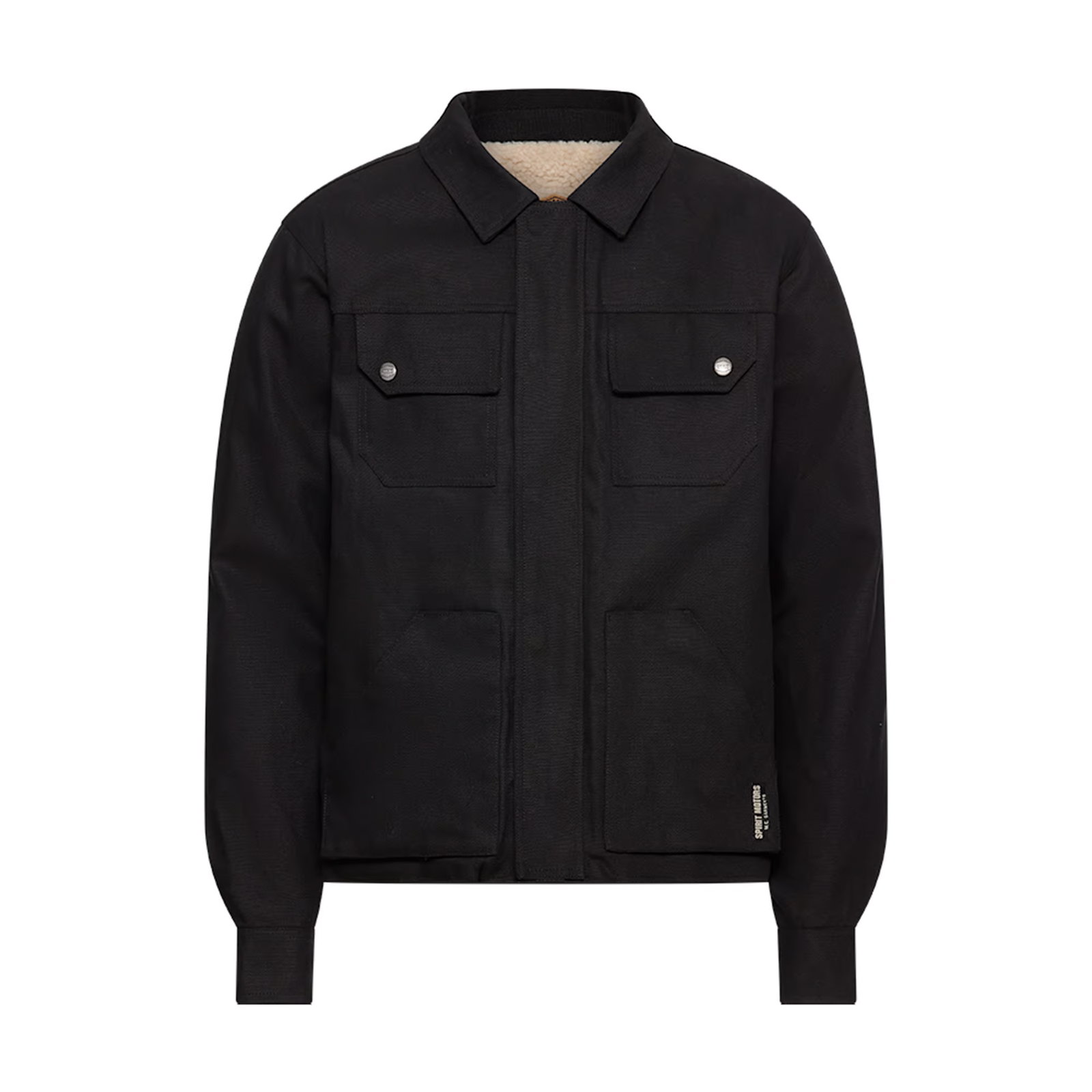 Image of Spirit Motors Canvas Textiljacke 1.0 schwarz