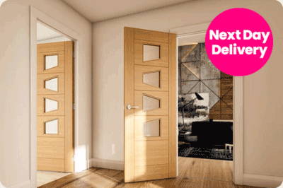 Glazed doors