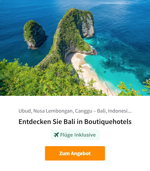 Entdecken Sie Bali in Boutiquehotels