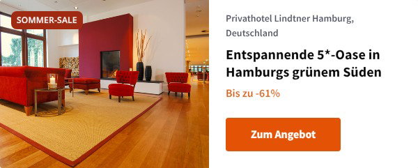 Entspannende 5*-Oase in Hamburgs grünem Süden