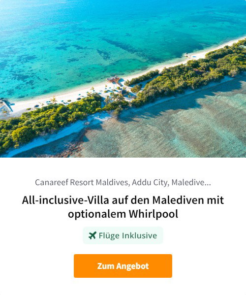 All-inclusive-Villa auf den Malediven mit optionalem Whirlpool