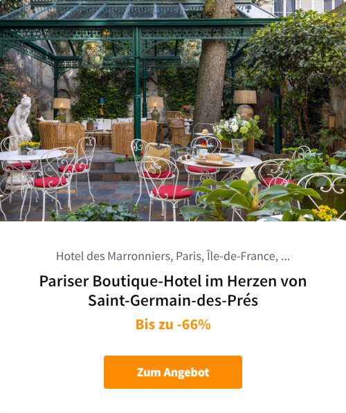 Pariser Boutique-Hotel im Herzen von Saint-Germain-des-Prés