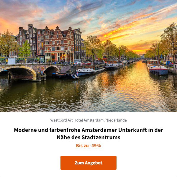 Moderne und farbenfrohe Amsterdamer Unterkunft in der Nähe des Stadtzentrums