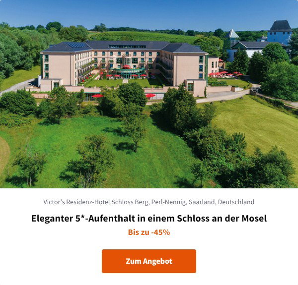 Eleganter 5*-Aufenthalt in einem Schloss an der Mosel