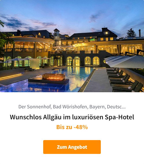 Wunschlos Allgäu im luxuriösen Spa-Hotel
