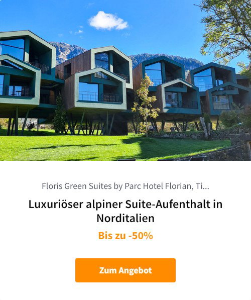 Luxuriöser alpiner Suite-Aufenthalt in Norditalien