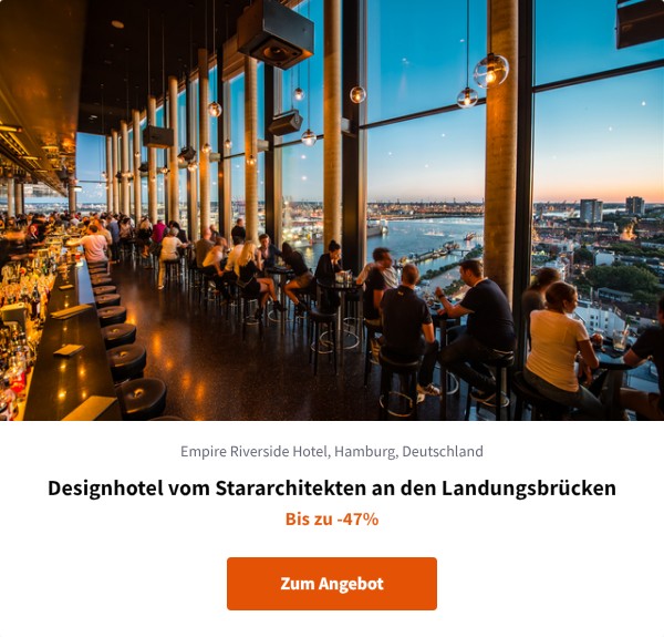 Designhotel vom Stararchitekten an den Landungsbrücken