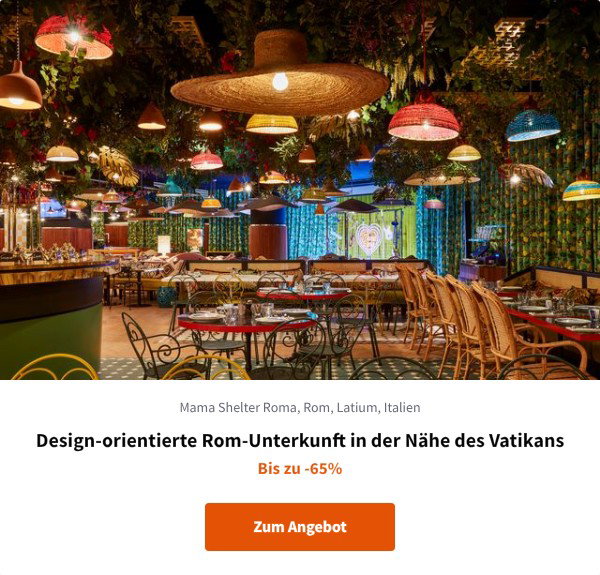 Design-orientierte Rom-Unterkunft in der Nähe des Vatikans