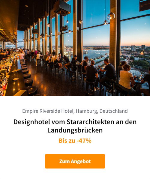 Designhotel vom Stararchitekten an den Landungsbrücken