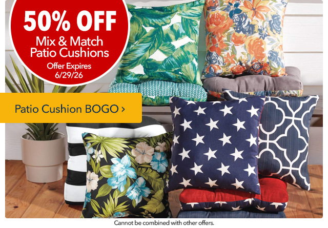 Shop Cushions BOGO