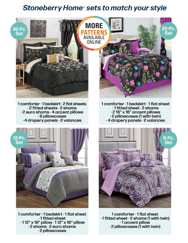 Shop Comforters + Bed-in-a-bag-sets