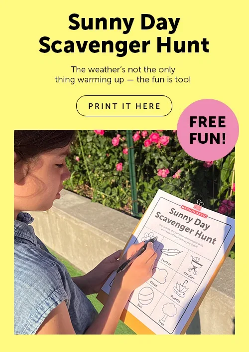 Sunny Day Scavenger Hunt