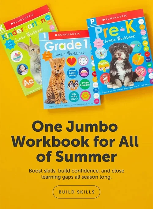 One Jumbo Workbook for All of Summer 