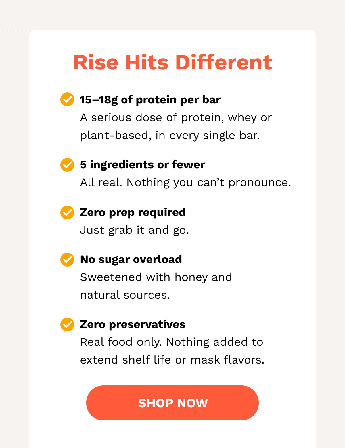 Rise Hits Different