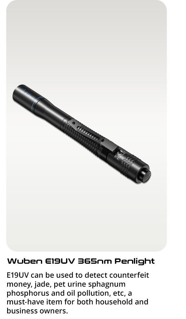 Wuben E19UV 365nm Penlight
