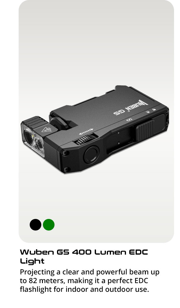 Wuben G5 400 Lumen EDC Light