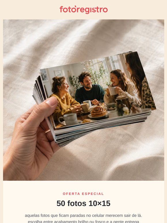 oferta especial ✨ 50 Fotos só R$ 9,90