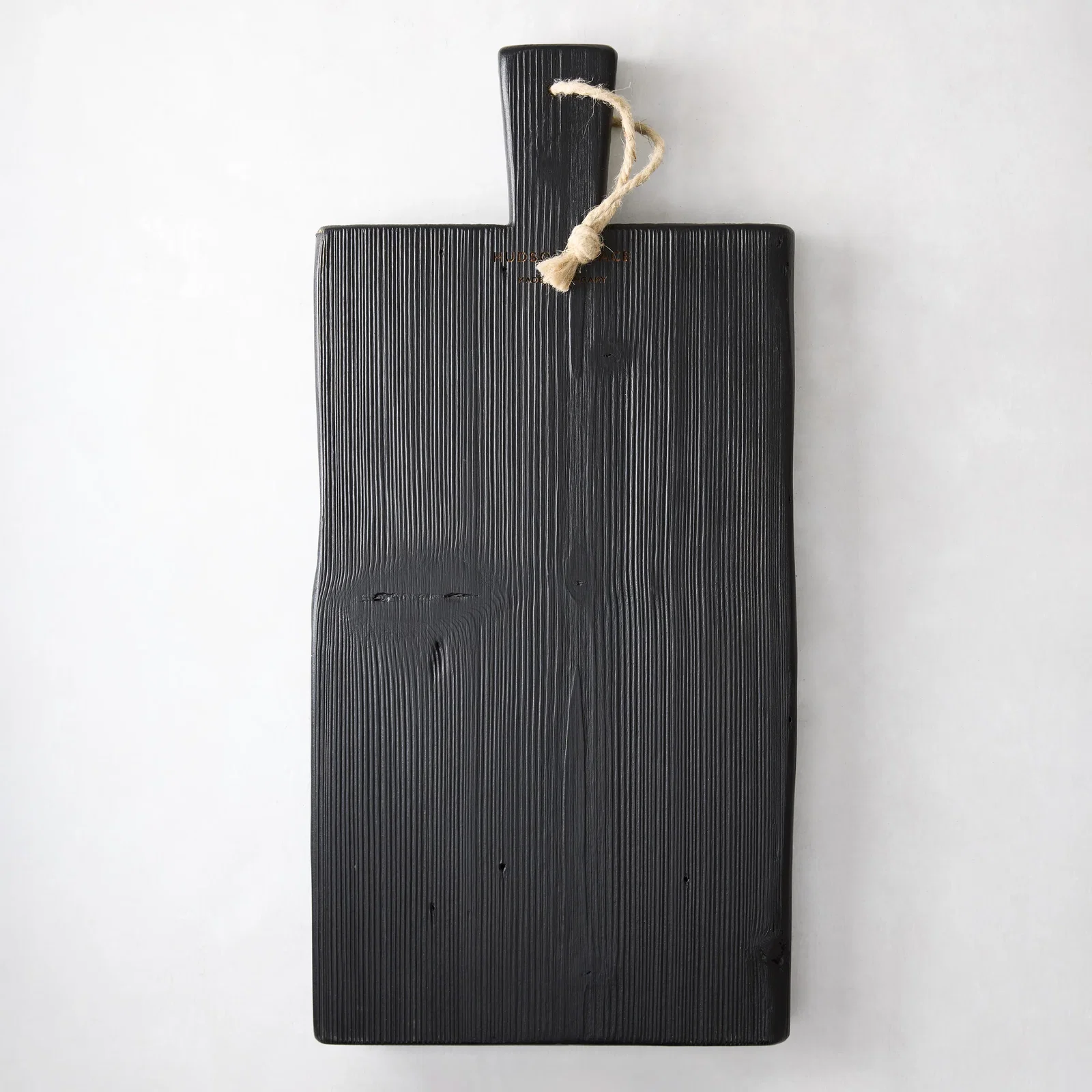 Image of Small Black Wood Brasserie Serving Plank