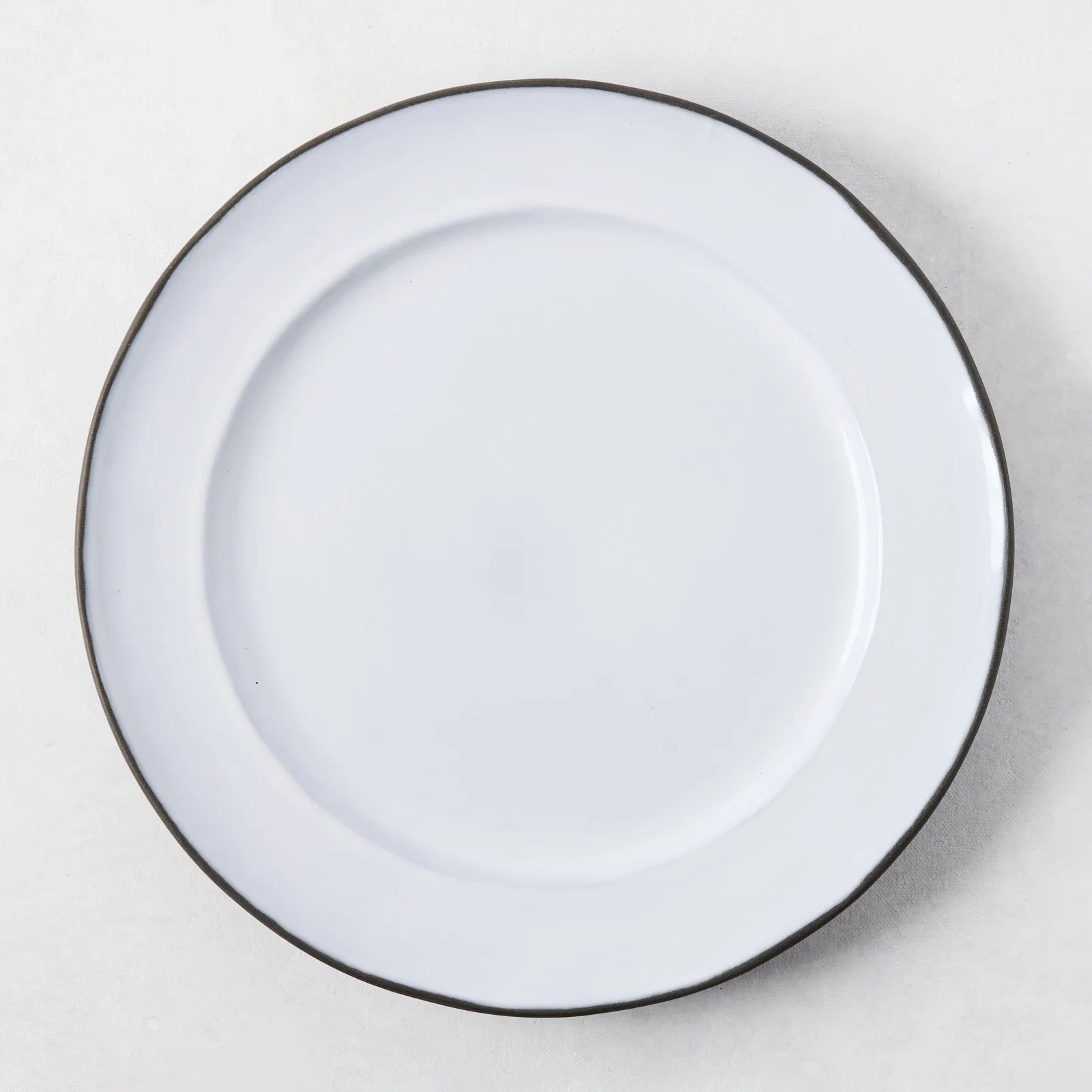 Image of Smoke Grey Stoneware Dinner Plate