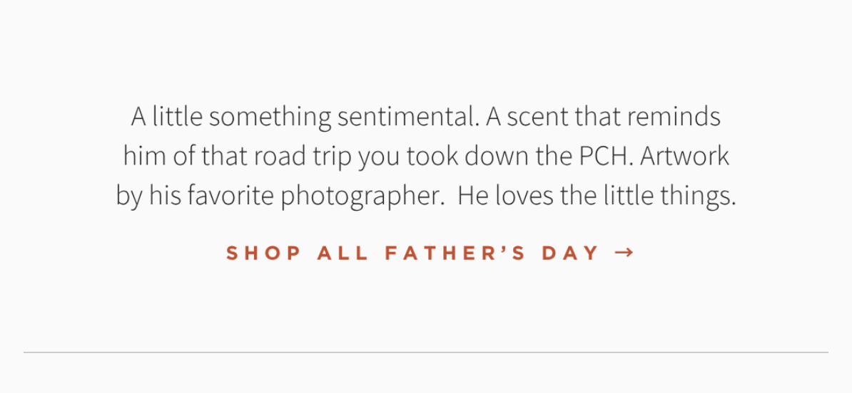 FATHER'S DAY GIFT GUIDE