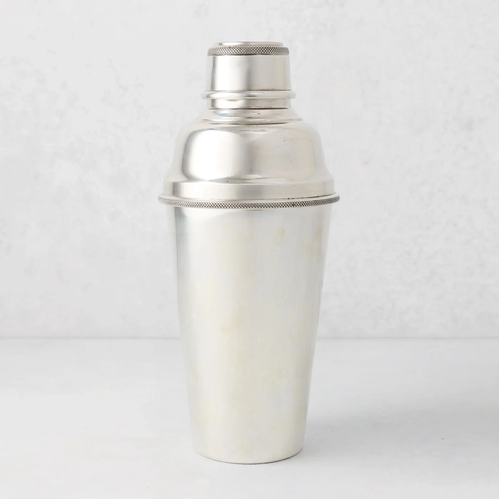 Image of Vintage Silverplate Nola Cocktail Shaker