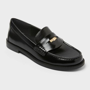 Women’s Phyllis Penny Loafers with Memory Foam Insole – A New Day