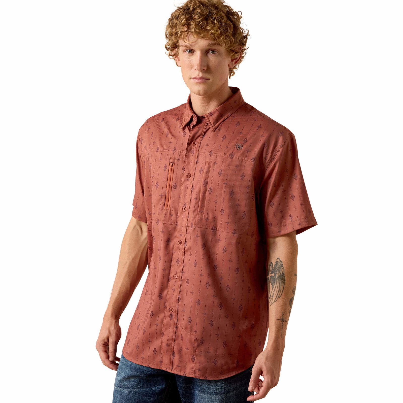 Men’s Printed VentTEK Classic Fit Shirt