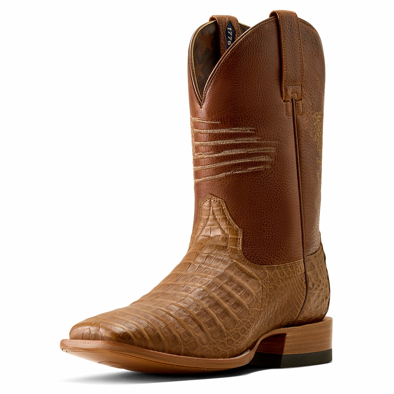 Men’s Classic Patriot Wide Square Toe Western Boot