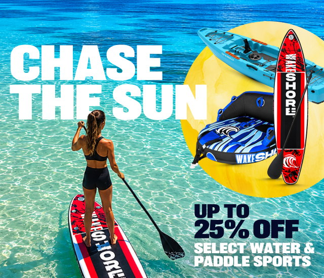 UP TO 25% OFF Select Water & Paddle Sports